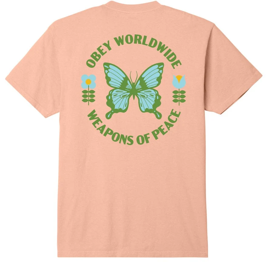 Obey Weapons Of Peace Pigment Classic Tee