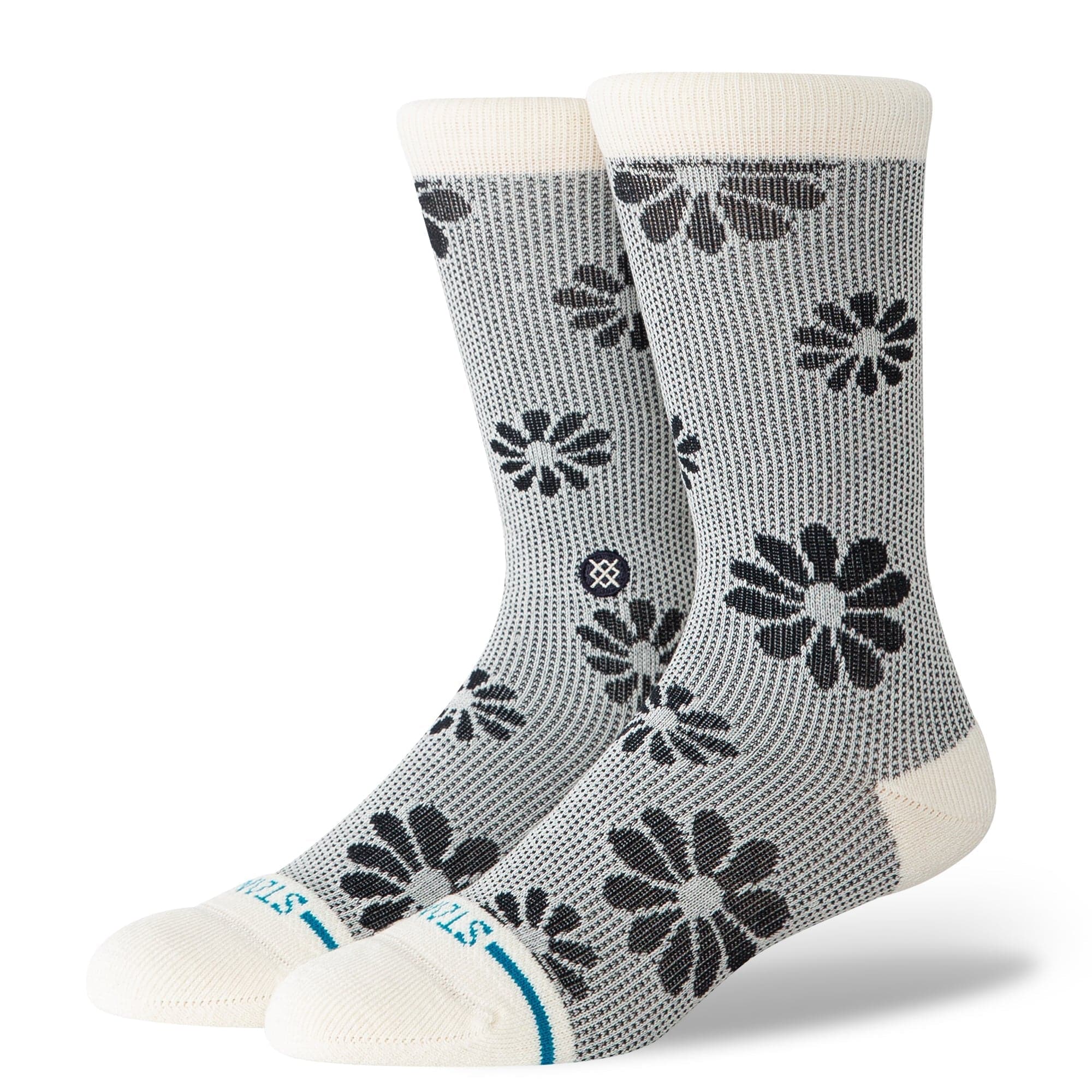 Floral Stitch Crew
