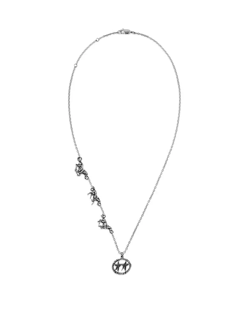 Superstar Three Horse Necklace - Image 3
