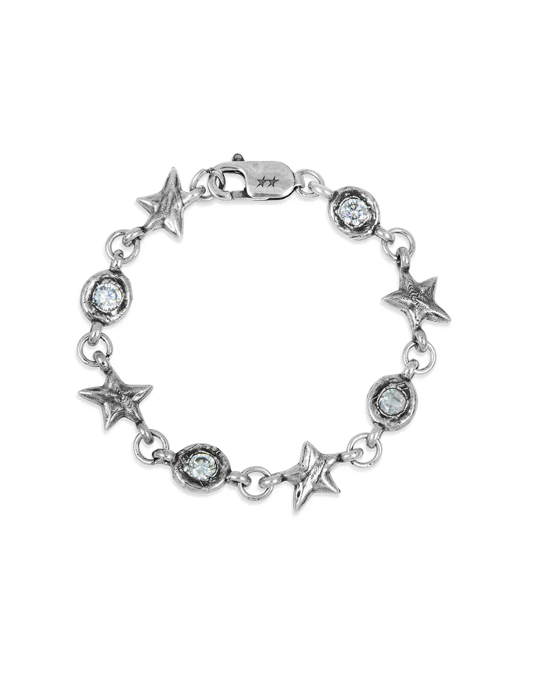 White Squadra Bracelet