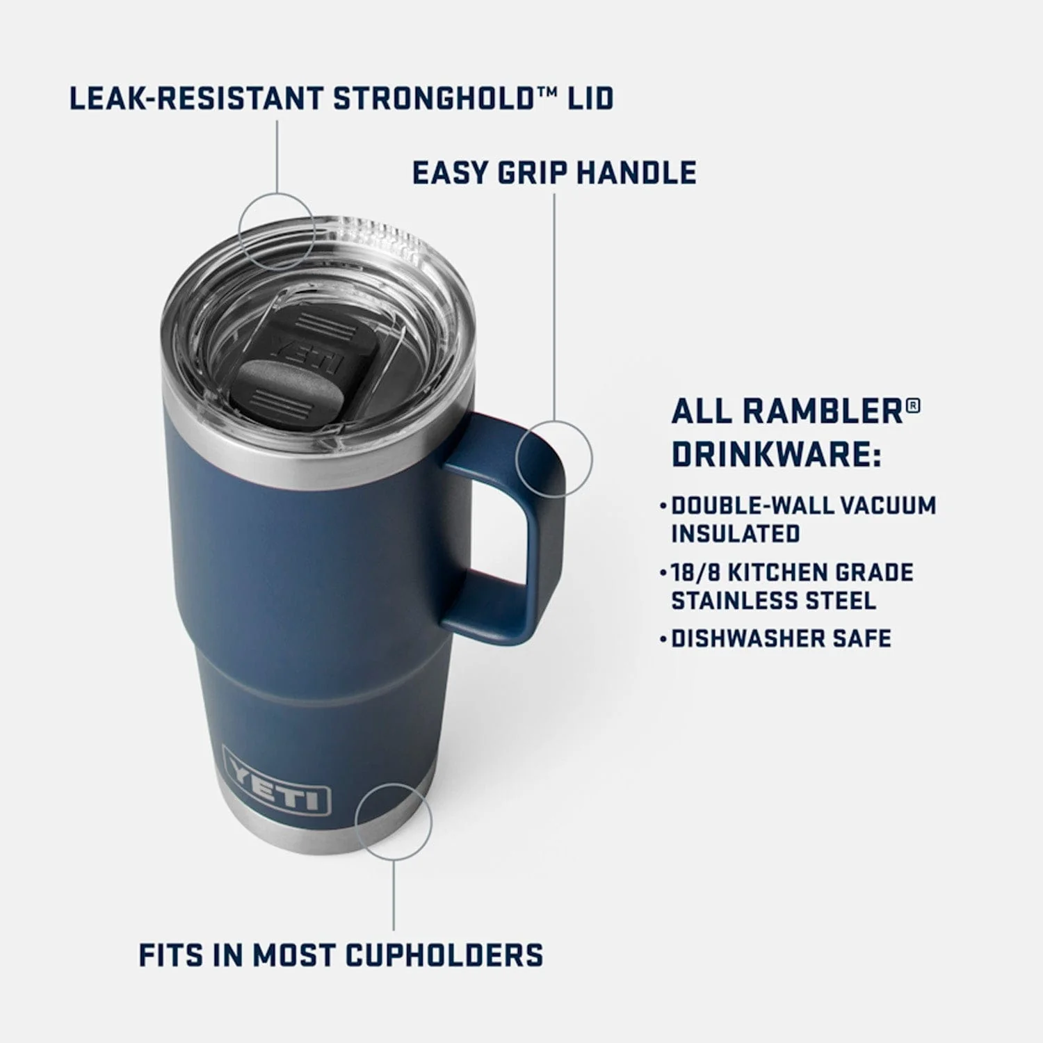 Rambler 20 Oz Travel Mug - Image 6