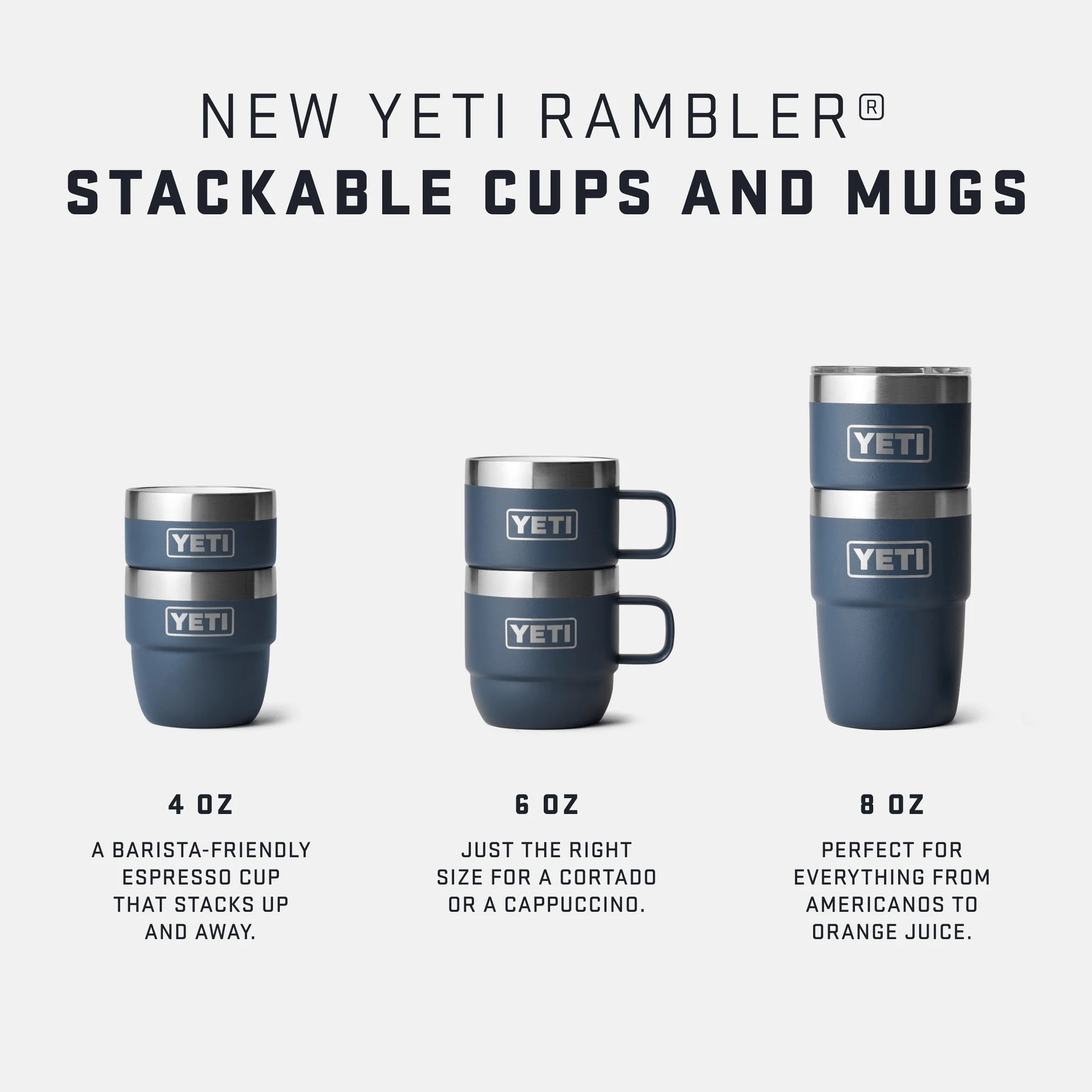 Rambler 8 Oz Stackable Tumbler White - Image 5