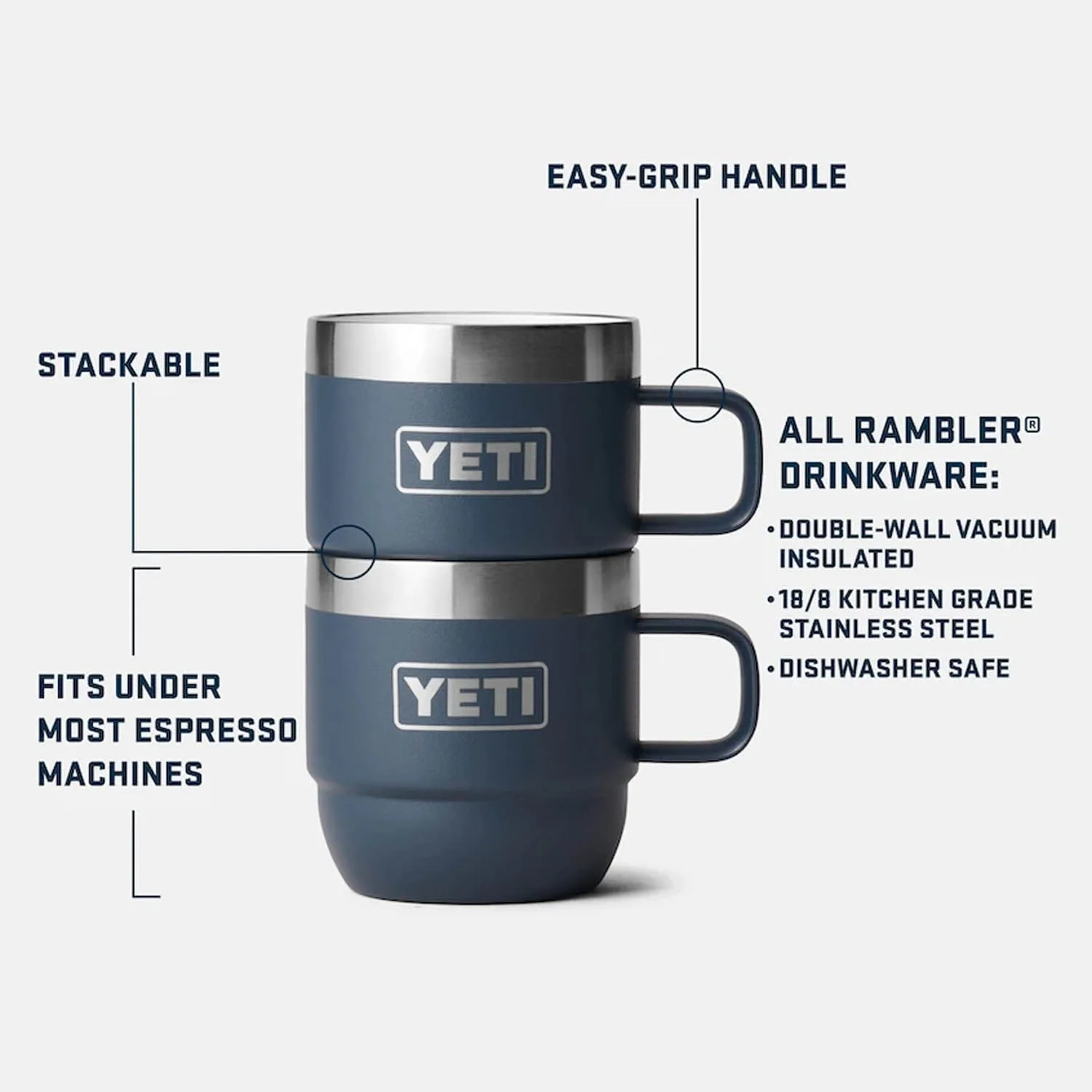 ESPRESSO 6OZ MUG 2 PK - Image 7